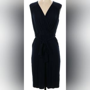 Philosophy Sleeveless Faux Wrap Knee Length Dress